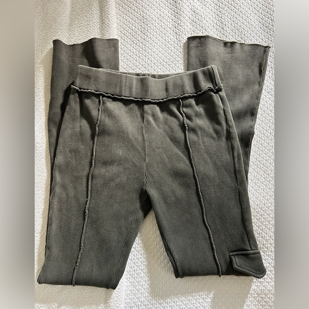 Maniere De Voir Ribbed Cargo Pants Size 16